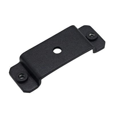 Bracket de prateleira de metal oculto com processo de estampagem e aço cor natural OEM anodizado