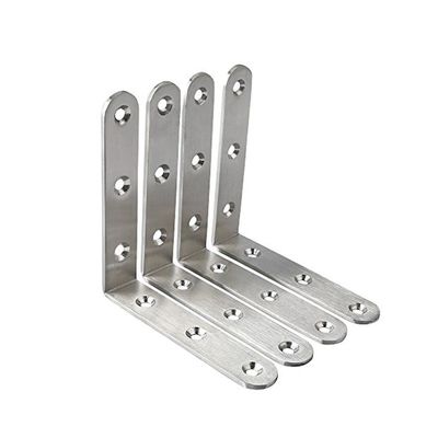 Padrão de bracket de prateleira de madeira preta com bracket e estrutura de lado único personalizados