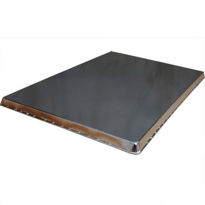 bandeja de cozimento de forma retangular panela plana com logotipo personalizado dos fabricantes