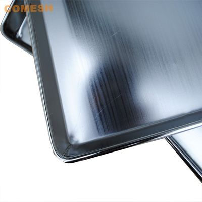 Placa de comida de metal personalizada Pedaços de jantar de restaurante com aço inoxidável 304