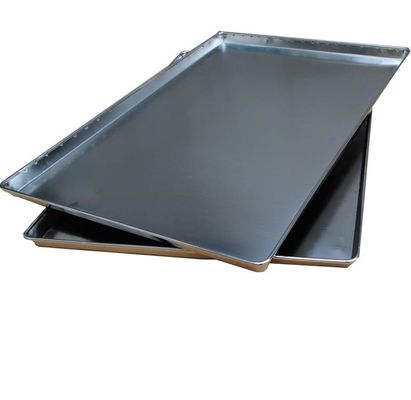 Placa de comida de metal personalizada Pedaços de jantar de restaurante com aço inoxidável 304