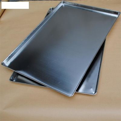 Placa de comida de metal personalizada Pedaços de jantar de restaurante com aço inoxidável 304