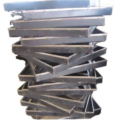 3-10 mm Espessura Estrutura pesada Estrutura de aço Fábricação de solda para postes de luz de rua