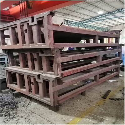 3-10 mm Espessura Estrutura pesada Estrutura de aço Fábricação de solda para postes de luz de rua