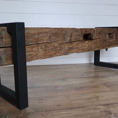 Perna de mesa de café de ferro fundido para aplicação personalizada