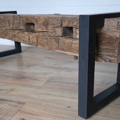 Perna de mesa de café de ferro fundido para aplicação personalizada