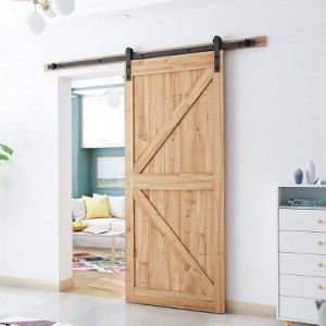 Kit de hardware de porta de celeiro deslizante resistente para indústria