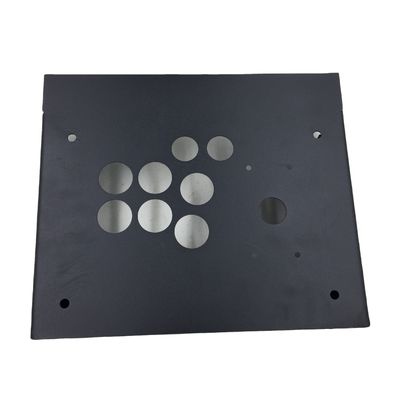 Peças de metal de chapa de alumínio de alta precisão de corte a laser de dobra de estampação customizada OEM