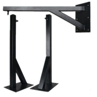 Estrutura de bracket triangular Rack personalizado de ginásio de boxe para suporte de saco de punção pendurado