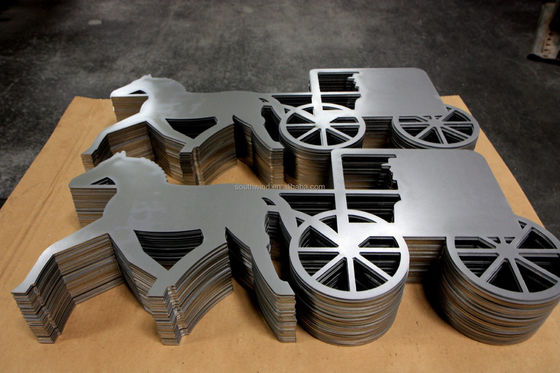 Várias aplicações Triângulo Bracket Metal personalizado de aço inoxidável Laser Cut Part