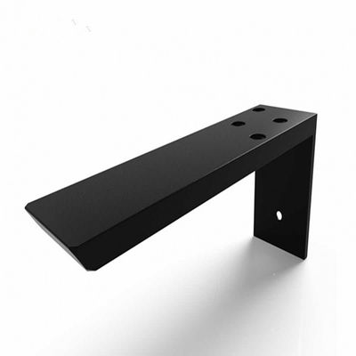 Serviço de suportes de mesa flutuante não padrão/suportes de prateleira montados na parede de aço carbono