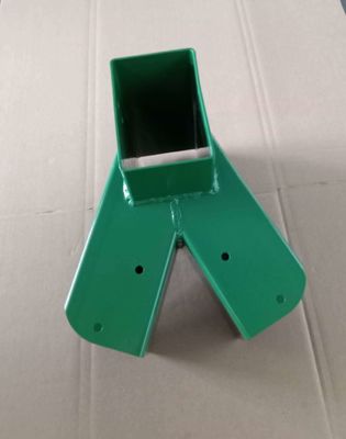 Bracket Triangular personalizado para Heavy Duty Carbon Steel Green Powder Coating Swing Set