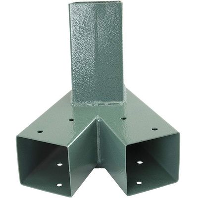 Bracket Triangular personalizado para Heavy Duty Carbon Steel Green Powder Coating Swing Set
