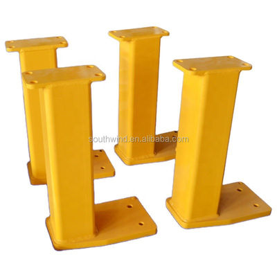 Ponto de carga pesado Base de aço de metal vedação de âncora de aço superfície do convés de montagem placa de base