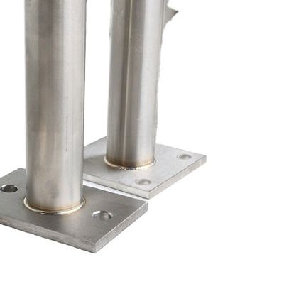 0.4-3mm espessura de alumínio personalizado em pó revestido de aço vedação Post base brackets