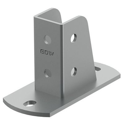 Placas de base personalizadas prontas para inspecção para andaimes fixos interiores de qualidade industrial