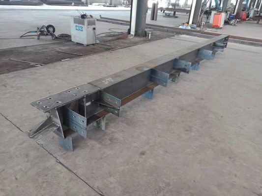 Fabricação de estrutura de aço de metal pesado grande