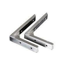 Bracket de prateleira L de trabalho pesado personalizado para prateleiras abertas de hardware de bricolage Processos de moagem