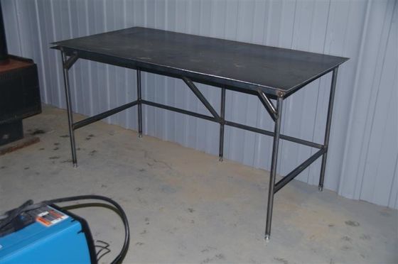 Estação de trabalho de mesa móvel de soldadura personalizada para fabricação e outras peças de soldadura