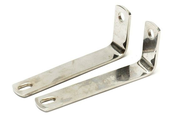 Brackets de prateleira flutuante de parede preta de ferro com processo de corte incluído