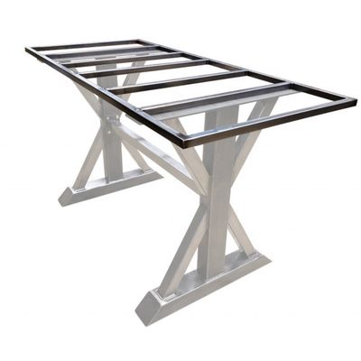 Quadro de mobiliário pesado quadrado escritório mesa de café mesa de jantar pernas/base