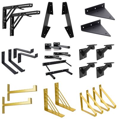 Brackets de prateleira montados na parede personalizáveis para inspeção por terceiros e necessidades personalizadas
