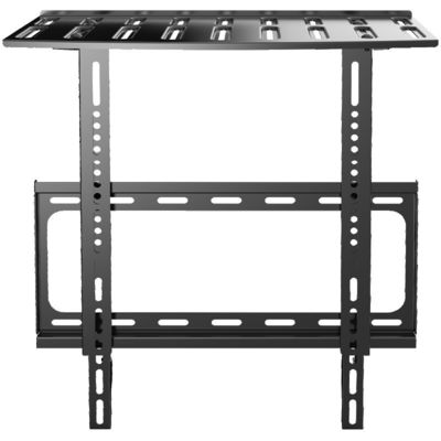 ISO9001 2008 Certificado Cromo revestido de aço leve Televisão Set Top Box Holder Bracket