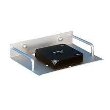 ISO9001 2008 Certificado Cromo revestido de aço leve Televisão Set Top Box Holder Bracket