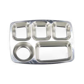 Caixa de almoço Bento de aço inoxidável personalizada para comida rápida para levar ISO9001 2008 aprovada