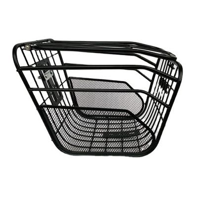 Cesto de bicicleta de alumínio com design removível OEM Fabricação de chapa de metal de precisão