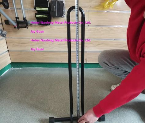 Organize as suas bicicletas Profissional preto pé direito bicicletas de piso para armazenamento interior