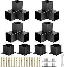 O cliente pediu o kit de suportes de pergola Nanfeng feito de aço inoxidável.