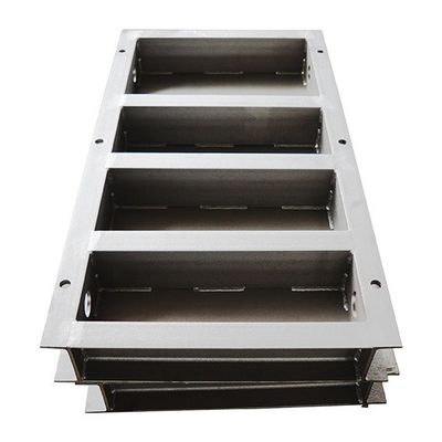 Estrutura de aço inoxidável de folha de metal galvanizado personalizada