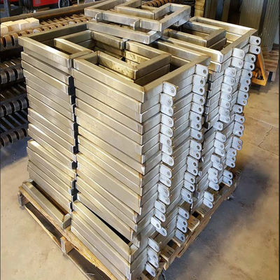 Fabricação de estruturas de soldagem de metal de aço carbono personalizado profissional com alta tolerância