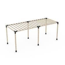 Kit de suportes de pergola de aço chinês acessível com inspeção interna e de terceiros
