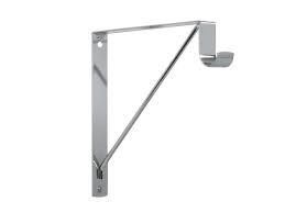 Brackets de prateleira montados em parede de aço de espessura personalizada para economia de espaço a preços baixos