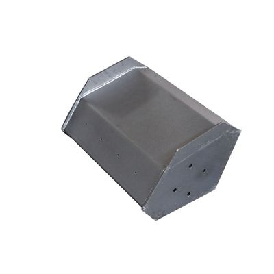 Peças de solda de estrutura metálica de aço de tamanho personalizado para fabricação de elevadores de balde