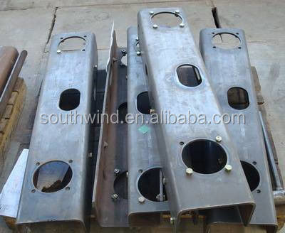 Partes de solda e estampagem de aço e metal personalizadas com certificação ISO9001 2008 CE