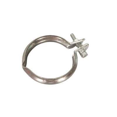 Peças de fabricação de chapas de metal OEM Clip de primavera de aço inoxidável com acabamento de tinta de cor