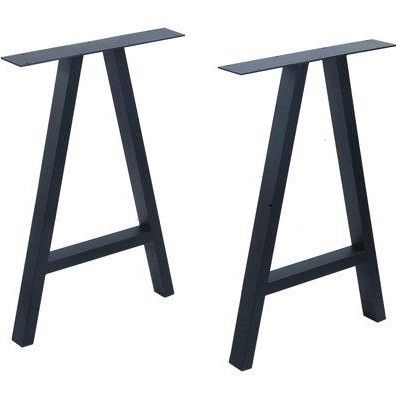 Móveis pernas metálicas pernas de mesa de soldagem de aço carbono para móveis de escritório