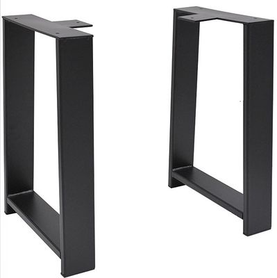 Móveis pernas metálicas pernas de mesa de soldagem de aço carbono para móveis de escritório