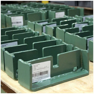 Peças de soldadura de estampação de chapa de corte de aço galvanizado de aço inoxidável de 5 mm 8 mm