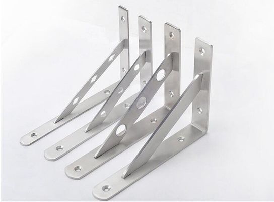 90 graus L Forma de aço Corner Bracket Estampagem Hardware Parte 0.1-3.0mm espessura