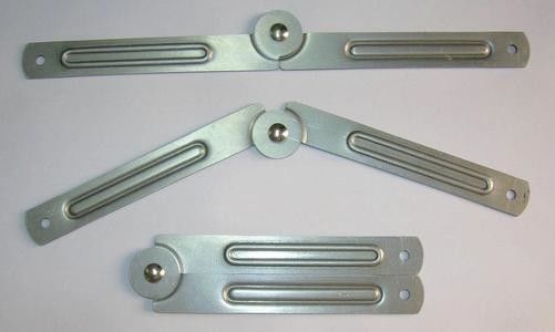 Partes de estampagem de aço inoxidável/alumínio para suportes de fabricação de chapas de metal personalizados
