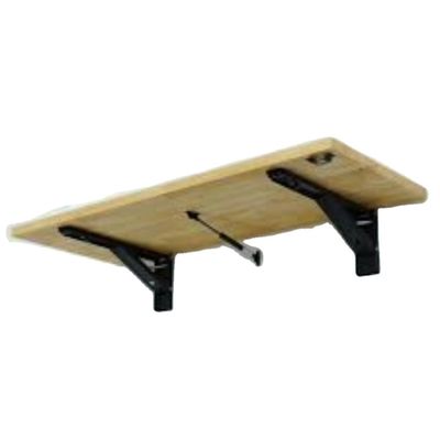 Brackets de prateleira montados em parede de espessura personalizada a preços baixos com material de aço