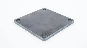 Placas de base de aço inoxidável fabricadas para capacidades personalizadas de estampação e dobra