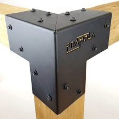 Kit de brackets de pergola de aço personalizado com inspeção interna e preços acessíveis