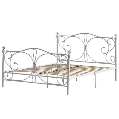 Quadros de cama e suportes de dobradiça metálicos revestidos de zinco Prontos para inspeção interna/terceira parte