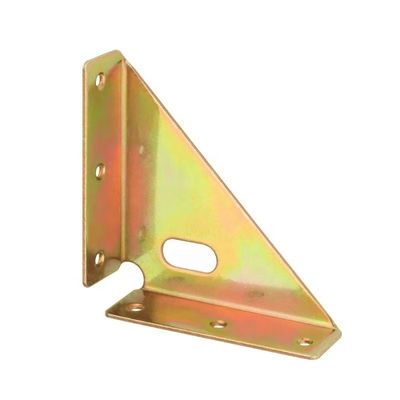 Acessórios de suportes triangulares metálicos de aço inoxidável personalizados para suportes pesados