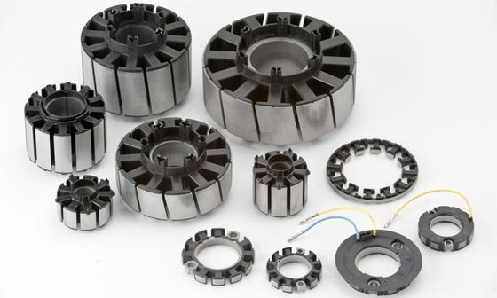 Peças sobressalentes de motores, rotores e estator de estampação para enrolamento de estator de ventilador personalizado